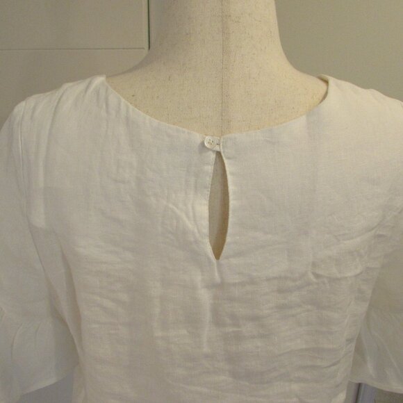 Sundance White 100% Linen 'Loa' Top Large NWT - Picture 12 of 16